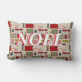 クリスマスボホ長方形 ランバークッション