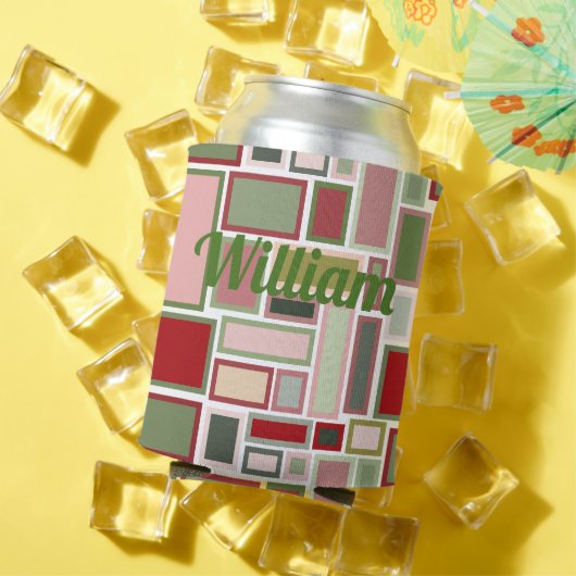 クリスマスボホ長方形 缶クーラー (インサイチュ 夏)