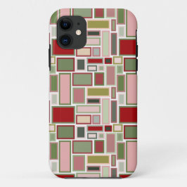 クリスマスボホ長方形 iPhone 11 ケース
