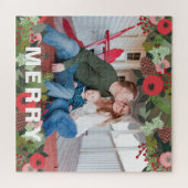 クリスマスボメリータニカルタイプ ジグソーパズル (横)