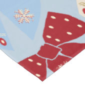 クリスマスボーズコケットブルー テーブルクロス (アングル)