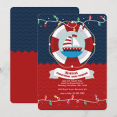 クリスマスボートパレード 招待状 (正面/裏面)