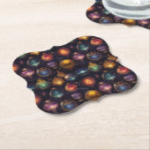 クリスマスボードコースター ペーパーコースター (アングル)