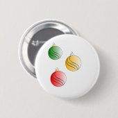 クリスマスボーバル 缶バッジ (正面&裏面)