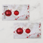 クリスマスボーブルズの名刺 名刺 (正面/裏面)