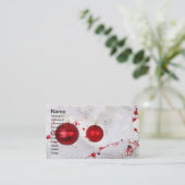 クリスマスボーブルズの名刺 名刺 (スタンド正面)