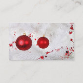 クリスマスボーブルズの名刺 名刺 (裏面)