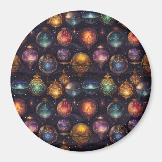 クリスマスボーブルズマグネット マグネット (正面)