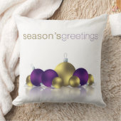 クリスマスボーブル クッション (ブランケット)