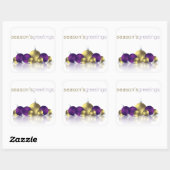 クリスマスボーブル スクエアシール (シート)