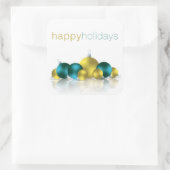 クリスマスボーブル スクエアシール (バッグ)