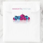 クリスマスボーブル スクエアシール (バッグ)