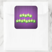 クリスマスボーブル スクエアシール (バッグ)