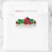 クリスマスボーブル スクエアシール (バッグ)