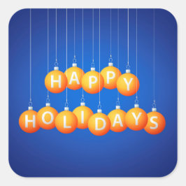 クリスマスボーブル スクエアシール