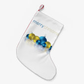 クリスマスボーブル スモールクリスマスストッキング (正面 (吊り時))