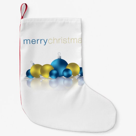 クリスマスボーブル スモールクリスマスストッキング (正面)