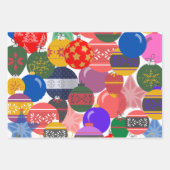 クリスマスボーブル  ラッピングペーパーシート (正面3)