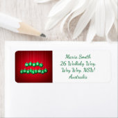 クリスマスボーブル ラベル (インサイチュ)