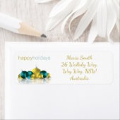 クリスマスボーブル ラベル (インサイチュ)