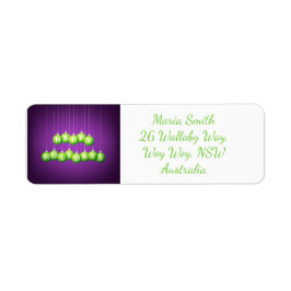 クリスマスボーブル ラベル