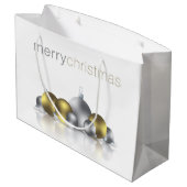 クリスマスボーブル ラージペーパーバッグ (裏面アングル)