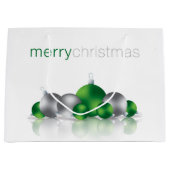 クリスマスボーブル ラージペーパーバッグ (正面)