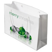 クリスマスボーブル ラージペーパーバッグ (裏面アングル)