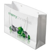 クリスマスボーブル ラージペーパーバッグ (正面アングル)