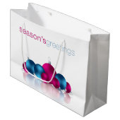 クリスマスボーブル ラージペーパーバッグ (正面アングル)