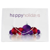 クリスマスボーブル ラージペーパーバッグ (正面)