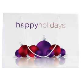 クリスマスボーブル ラージペーパーバッグ