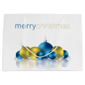 クリスマスボーブル ラージペーパーバッグ (正面)