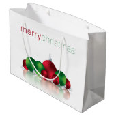 クリスマスボーブル ラージペーパーバッグ (裏面アングル)