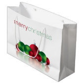 クリスマスボーブル ラージペーパーバッグ (正面アングル)