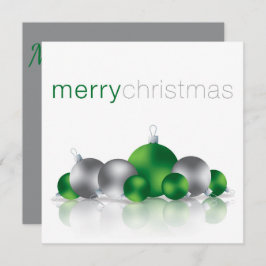 クリスマスボーブル 招待状