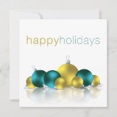 クリスマスボーブル 招待状 (正面)