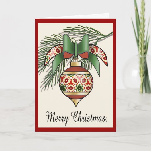 クリスマスボーブル – 08 シーズンカード (正面)