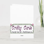 クリスマスボーブル – 20 シーズンカード (裏面)