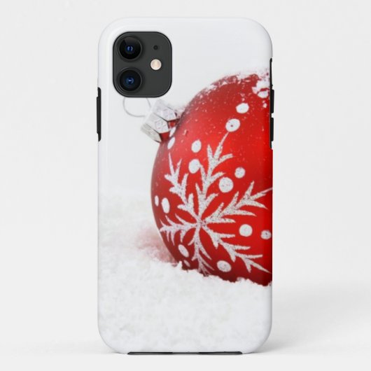 クリスマスボーブルiPhone5ケース Case-Mate iPhoneケース (裏面)