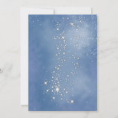 クリスマスボールと雪の結晶の企業パーティー 招待状 (裏面)