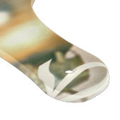 クリスマスボールの背景のクリスマスキャット カッティングボード (角)