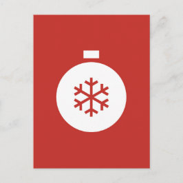 クリスマスボールはがき ポストカード