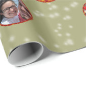 クリスマスボールオーナメント6枚L – 黄色 ラッピングペーパー (ロールコーナー)