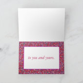 クリスマスボールハッピーホリデー縁どカード シーズンカード (内部)