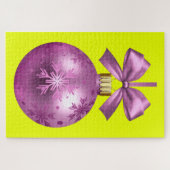 クリスマスボールパズル ジグソーパズル (横)