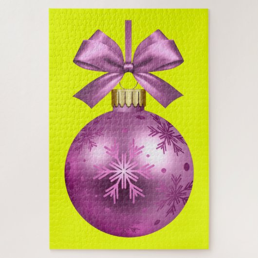 クリスマスボールパズル ジグソーパズル (縦)