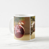 クリスマスボールマグカップ コーヒーマグカップ (正面左)