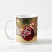クリスマスボールマグカップ コーヒーマグカップ (左)