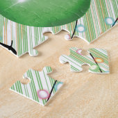 クリスマスボールライトホリデーデコレーションギフト ジグソーパズル (側面)